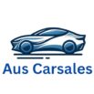 AusCarSales.au logo featuring a modern and sleek car icon in blue line art on a clean white background, representing a professional car marketplace and information hub.