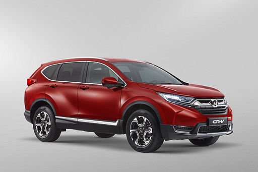 Image of Red Honda CRV SUV