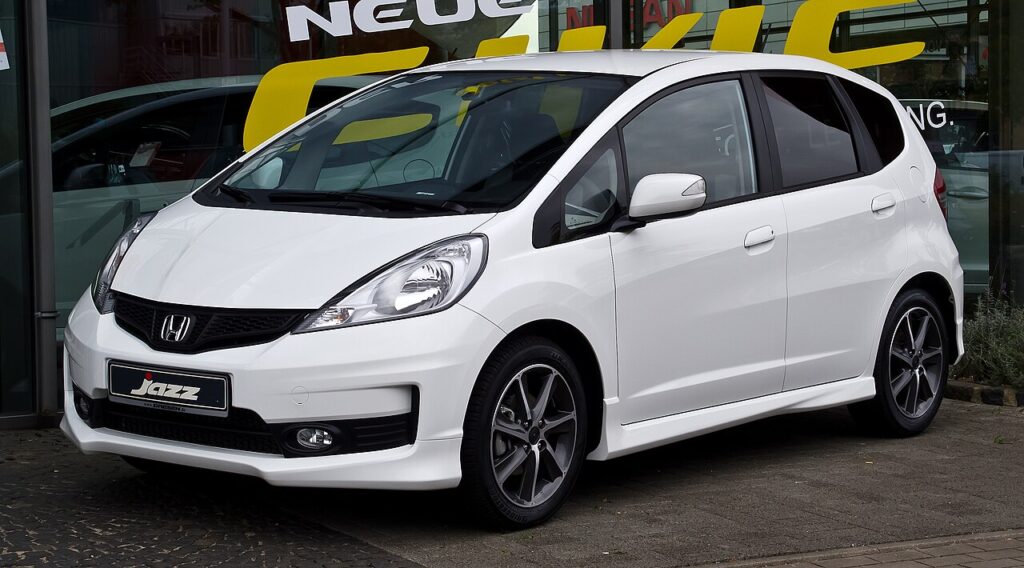 An Image of white Honda Jazz for section Best Commuter Car Under $10k in Australia