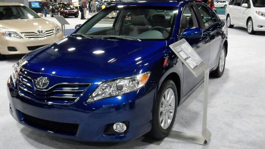 An Image of Toyota Camry 2010 most comfortable cars under $10k in Australia