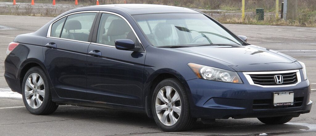 An Image of Honda Accord for best used Honda cars in Australia