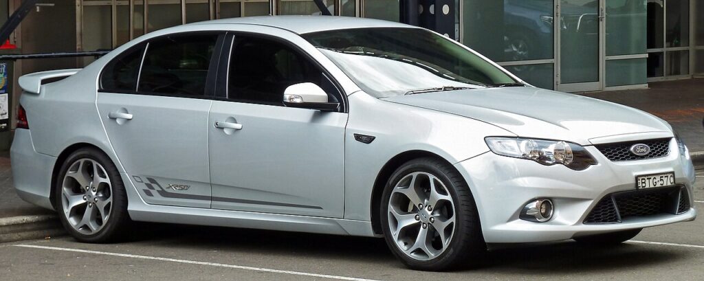 Ford Falcon XR6 (2009–2011) best sedans under 10k