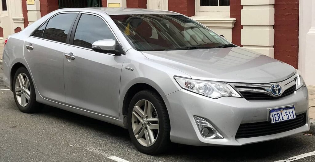 An Image of Toyota Camry 2014 Most Comfortable cars under 20000 in Australia