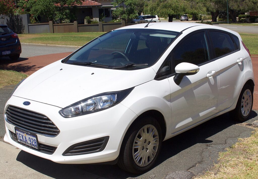 An Image of white ford fiesta hatchback for section Best Second Hand Cars Under $10000 in Australia