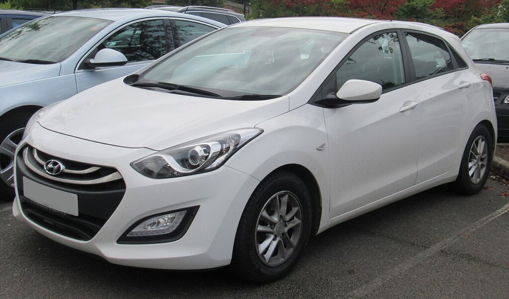 An image of white Hyundai i30 2024 for the article best second hand cars under $10000 in Australia
