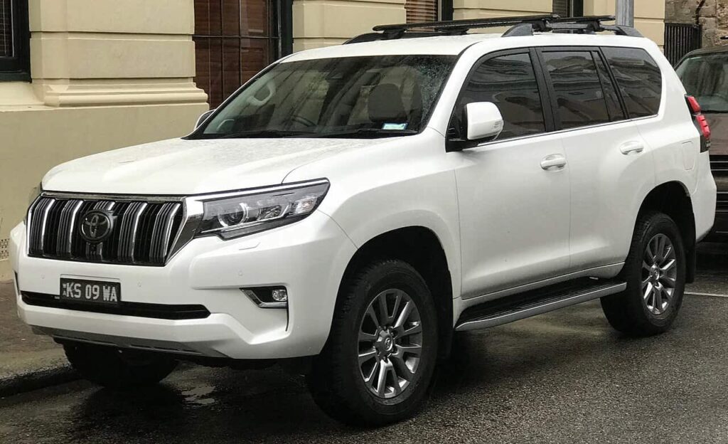 An image of Toyota Landcruiser Prado for section most comfortable cars under $40 k