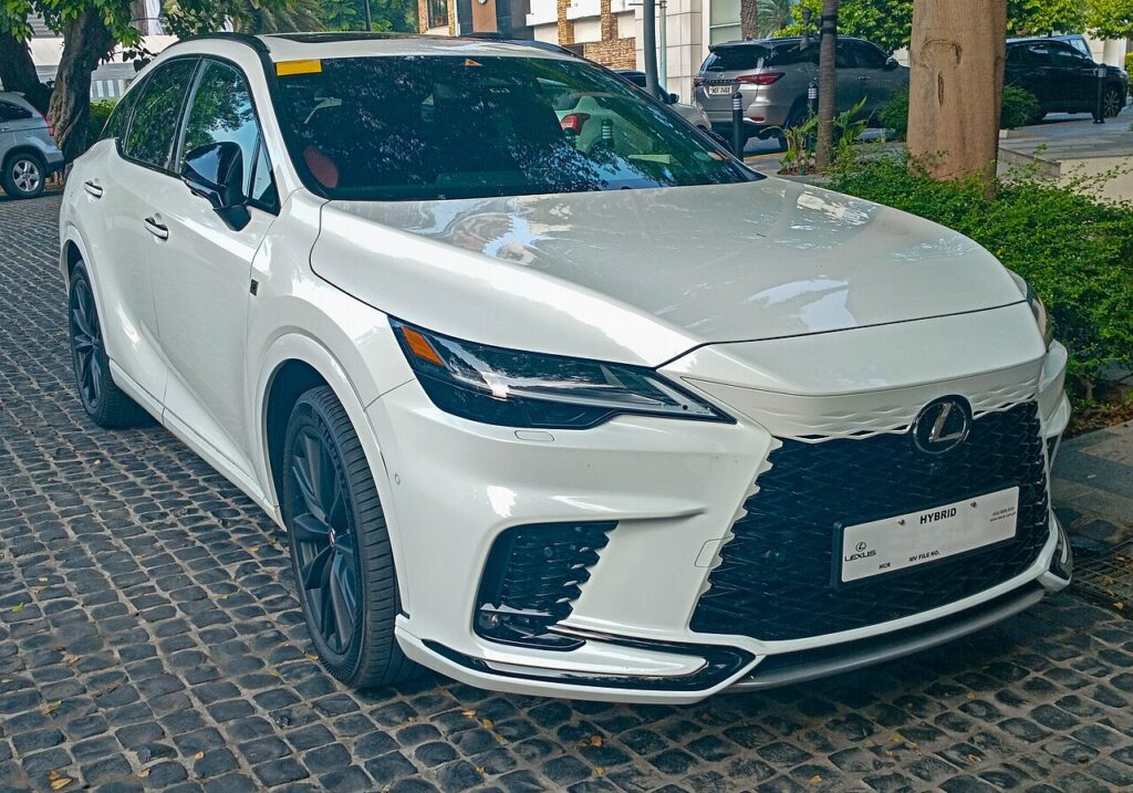 An Image of white Lexus RX Hybrid – Best Luxury Hybrid SUV