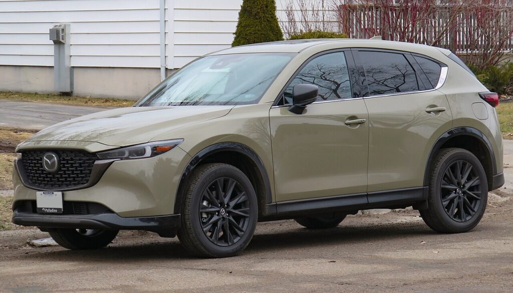 n Image of Mazda CX-5 for section best SUV for highway driving.