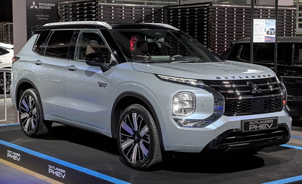 An Image of Mitsubishi Outlander PHEV – Best Plug-in Hybrid SUV for Versatility