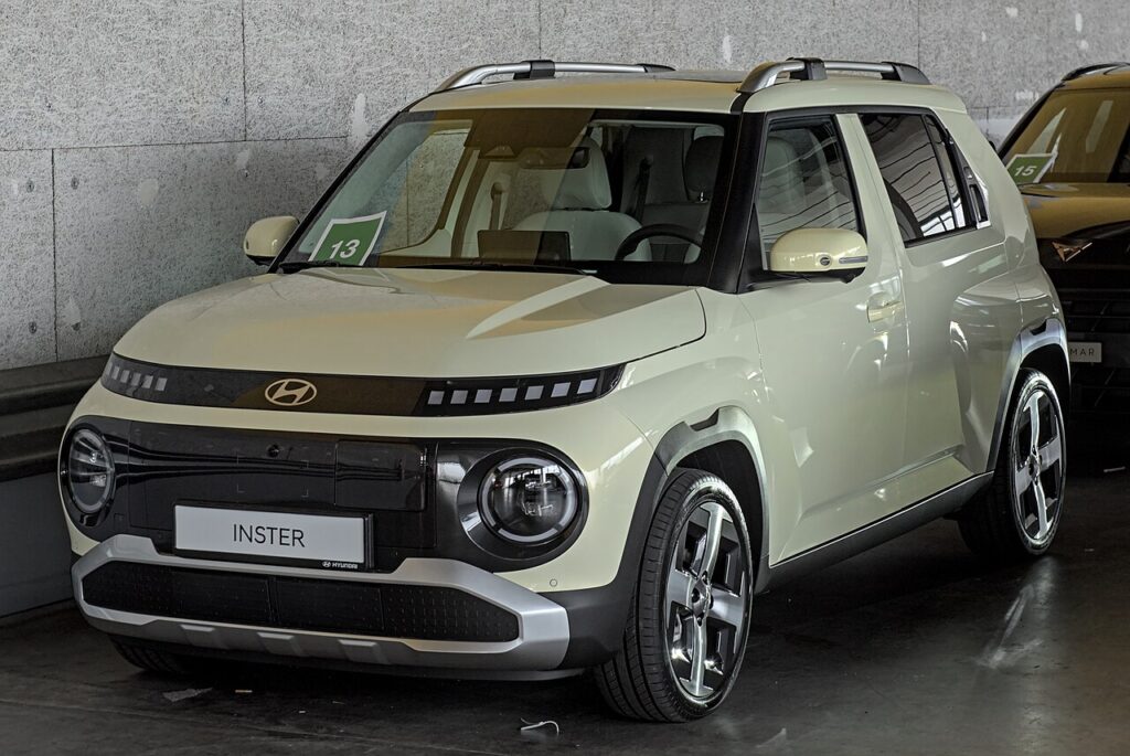 an Image of Hyundai inster EV for the article cheapest electric car in Australia