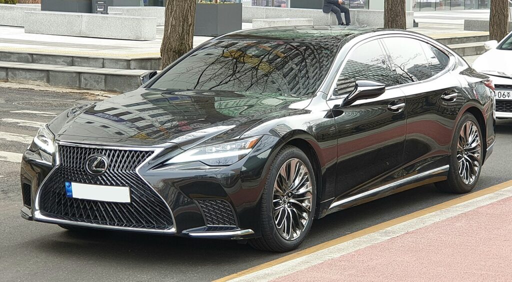 An image of Lexus LS for best used sedans in Australia