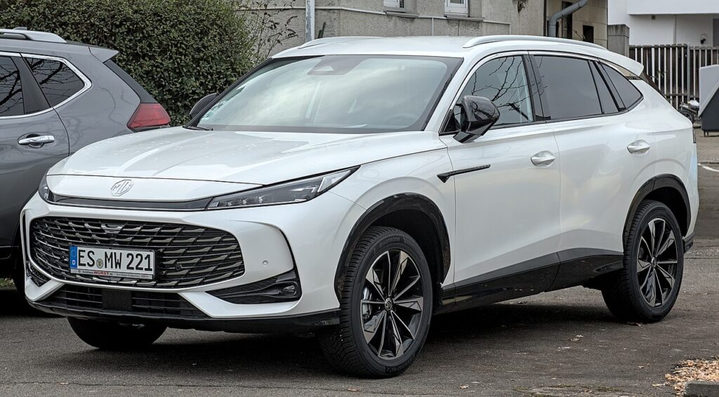 An Image of MG HS Plus EV – Best Budget Plug-In Hybrid SUV