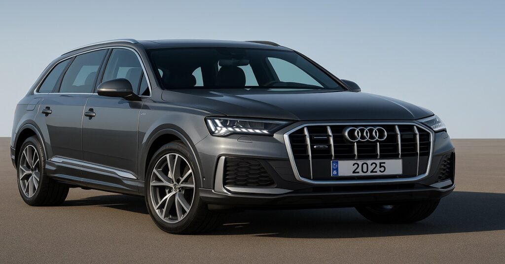 An image of Audi q7 55 tfsi e for article best Luxury Hybrid in Australia