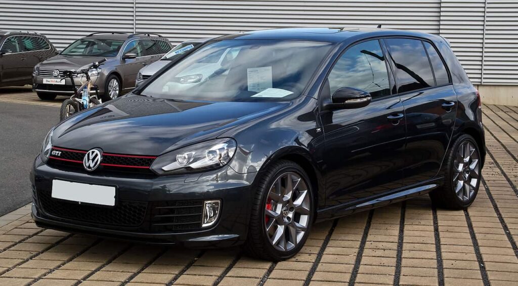 Black Volkswagen Golf (2012–2019) – A Premium Hatchback Among the Best Cars for P Platers
