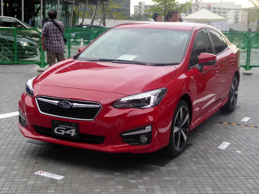 Subaru Impreza – Best AWD Sedan for All-Weather Confidence.