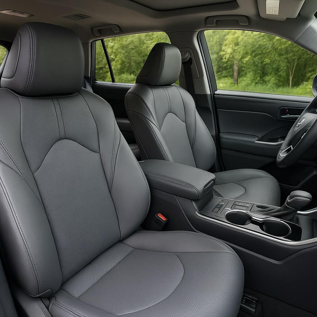 Toyota Kluger (Highlander) – Balanced Ride and Plush Second Row