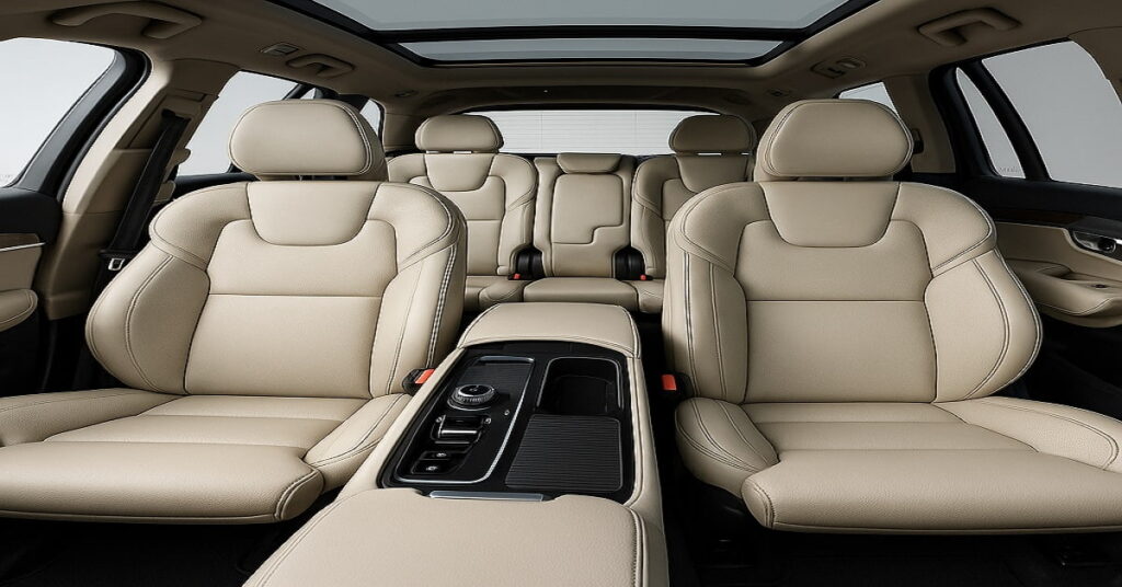 Volvo XC90 – Best Luxury SUV with Most Comfortable Seats beige interior