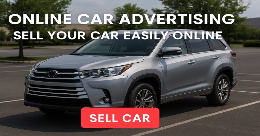 An Image of online car advertising