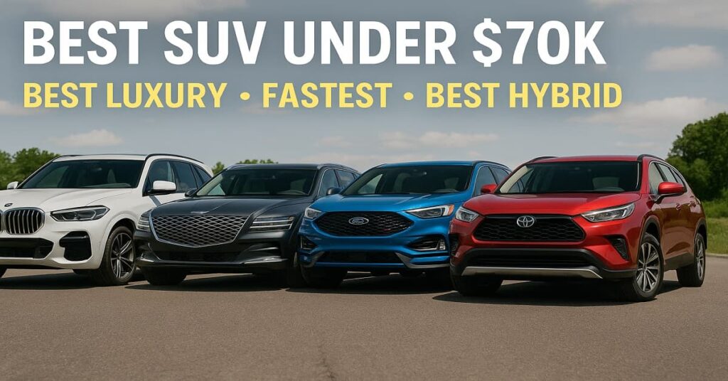 Best SUV Under $70K in Australia 