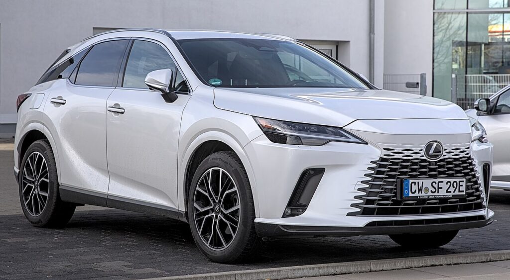 Lexus RX 350h (2025) best compact luxury suv under $100k in Australia