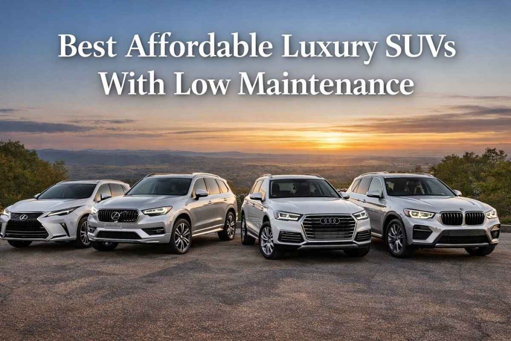 Best Affordable Luxury SUVs With Low Maintenance